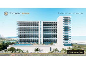 Apartamento Condominio Exclusivo Nuevo Frente Al Mar Cartagena Beach