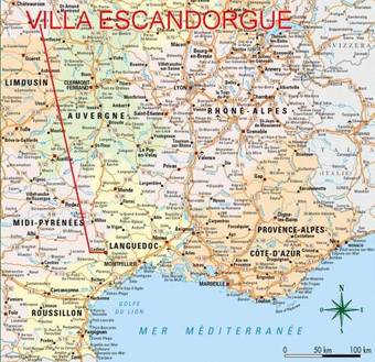 Bed & Breakfast Villa Escandorgue