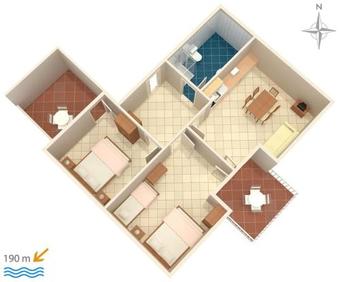 Apartment Podgora 6671c