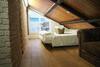 Tiny And Cute Apartment In The Roof Touching Border