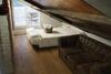 Tiny And Cute Apartment In The Roof Touching Border