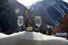 Stilfser H�uschen Mit Blick Auf K�nig Ortler