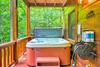 Woodsy Georgia Abode With Decks And Creek On-site