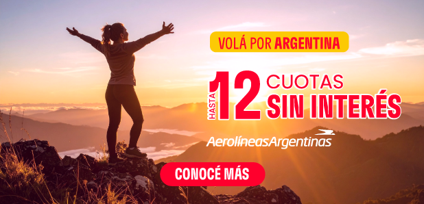 12 cuotas sin inter�s con Aerol�neas Argentinas