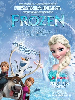 Frozen, Elsa en el Castillo de Hielo - Mar del Plata