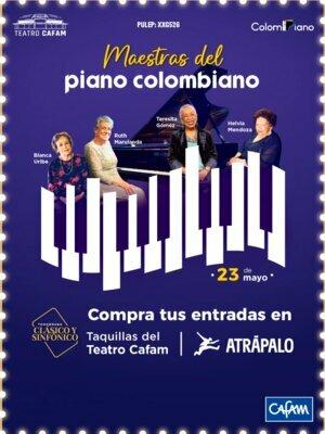 Maestras del piano colombiano