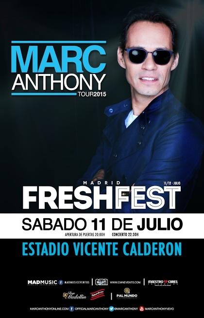 Marc Anthony - Madrid Freshfest 