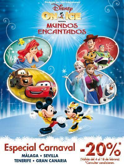 Disney On Ice - Mundos encantados, en Málaga