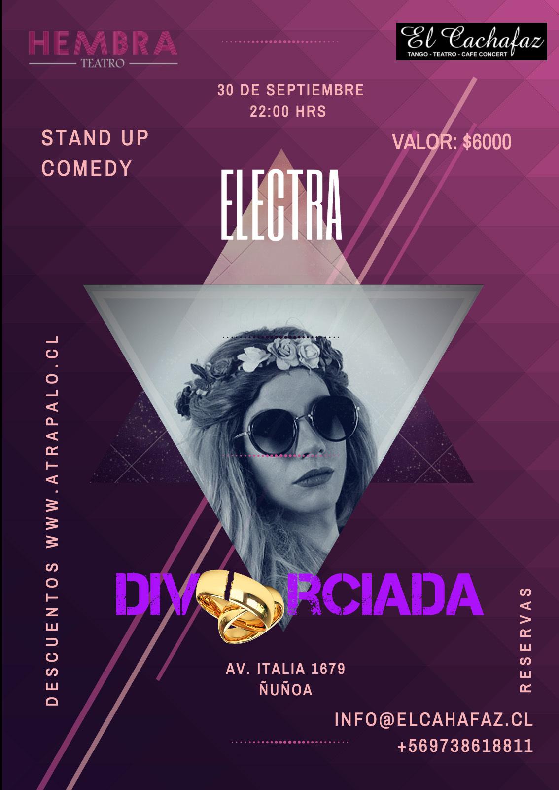 Electra en Cachafaz - Noche de Stand Up