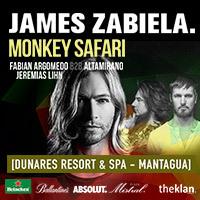 James Zabiela + Monkey Safari en Mantagua