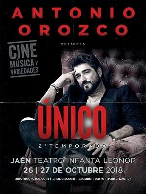 Antonio Orozco - Único, en Jaén 27/10