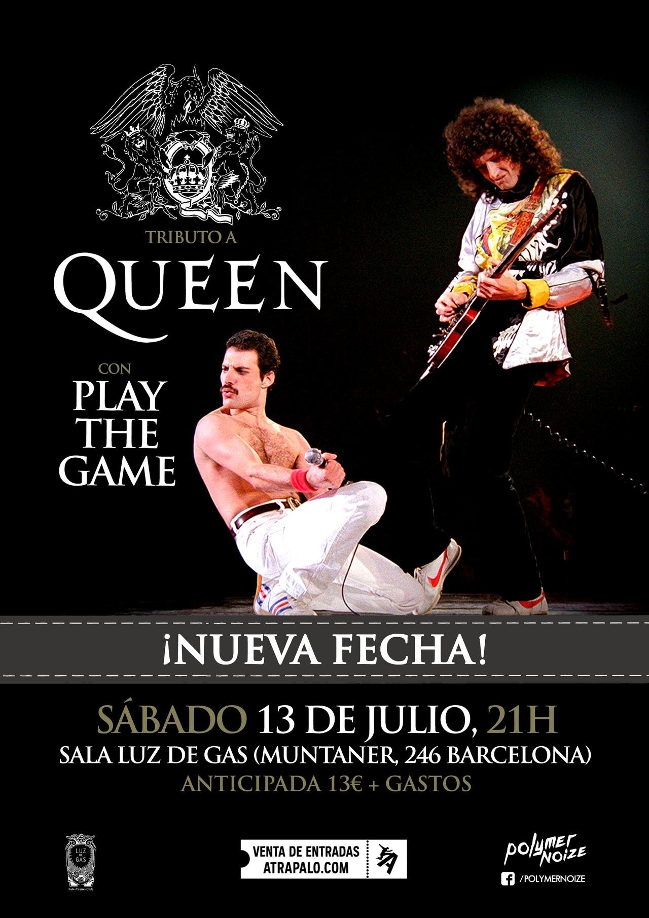 Tributo a Queen, con Play The Game