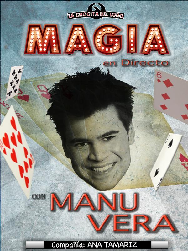 Magia en directo con Manu Vera