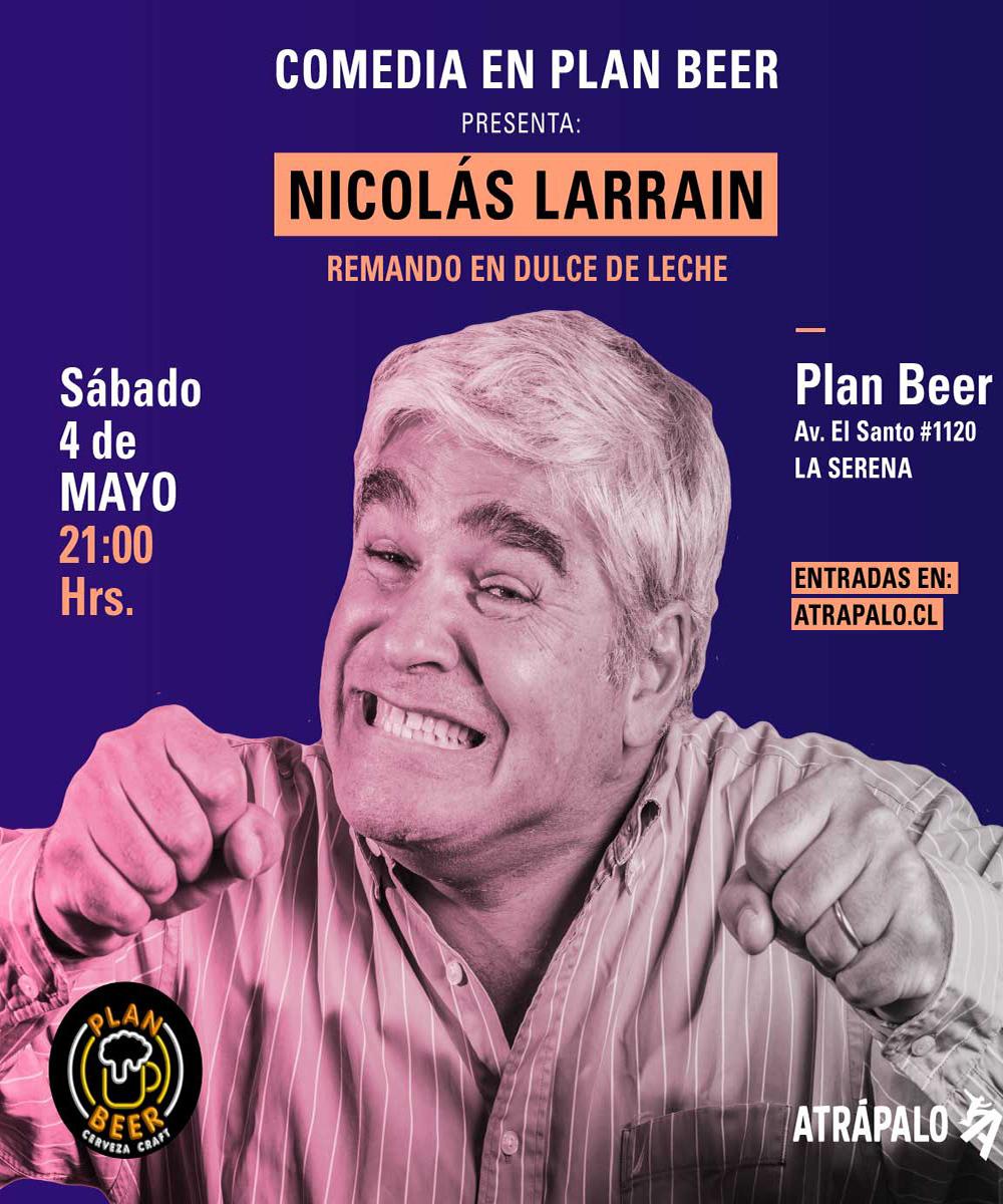 Nicolás Larraín presenta Remando en dulce de leche - Stand Up Comedy 