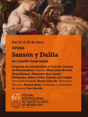 Sansón y Dalila - 65º Festival de Mérida