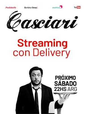 Streaming + Delivery - Recital de Cuentos de Casciari