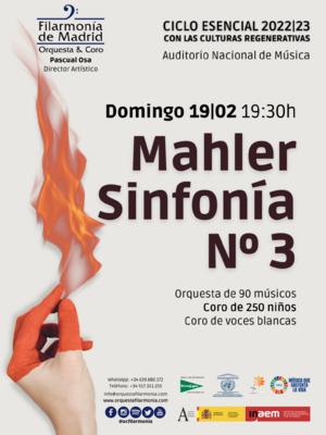 Mahler: Sinfonía Nº 3. Filarmonía de Madrid