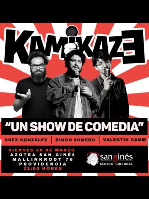 Kamikaze, un show de comedia en Azotea San Ginés