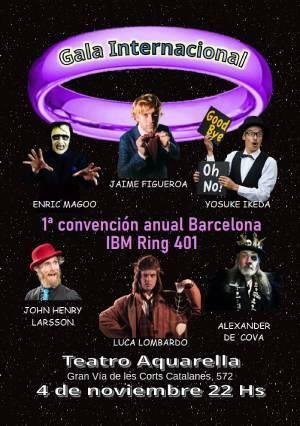 Barcelona se llena de Magia.Show Internacional de Magia IBM Barcelona