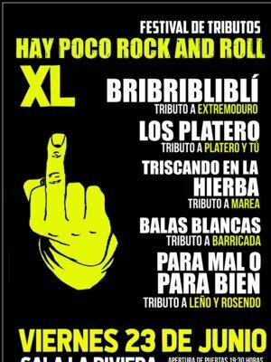Festival de tributos Hay poco rock and roll XL