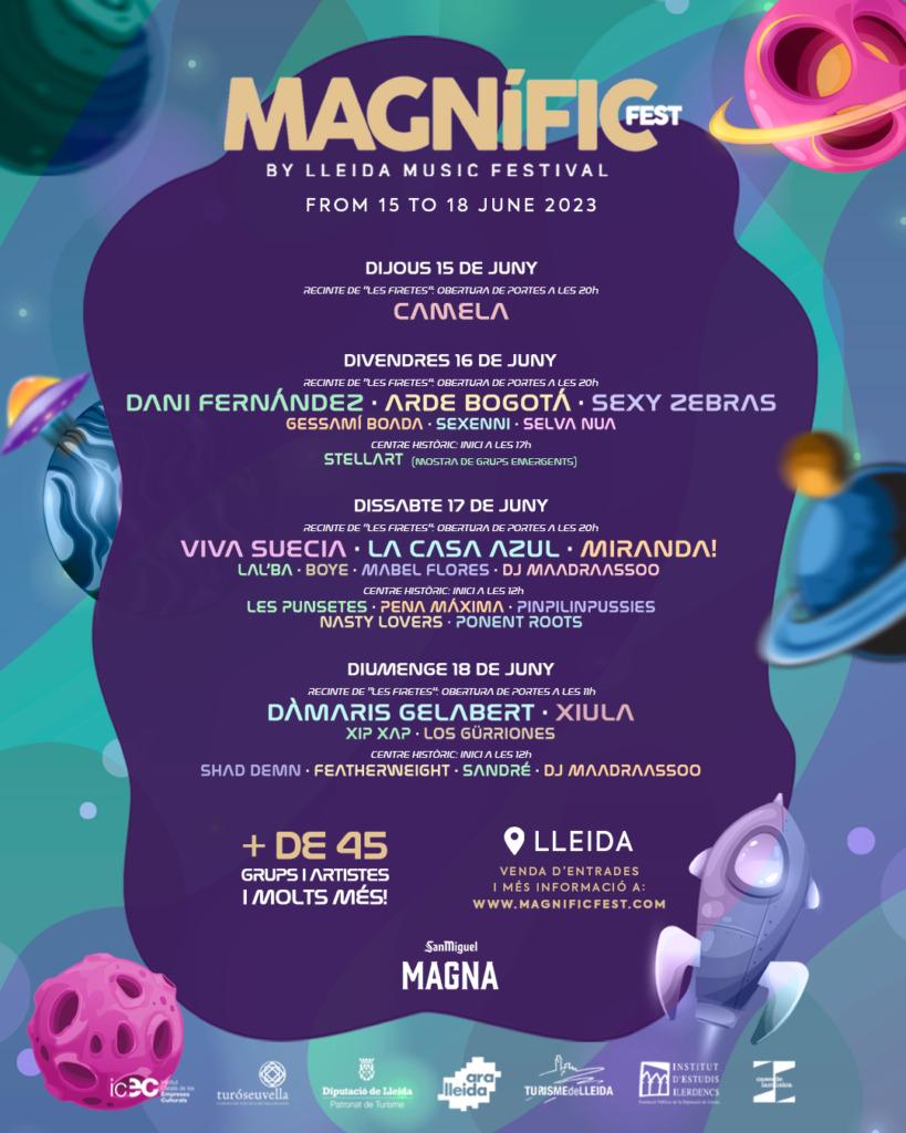 Festival Magnífic Fest 23 - Abono 3 días