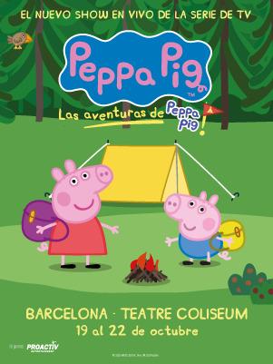 ¡Las aventuras de Peppa Pig!, en Barcelona