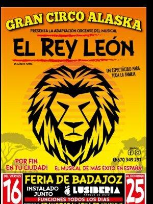Adaptación circense del musical "El Rey León"