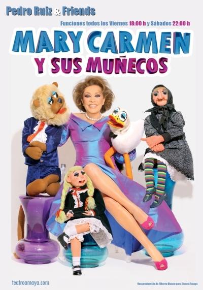 Mary Carmen y sus muñecos