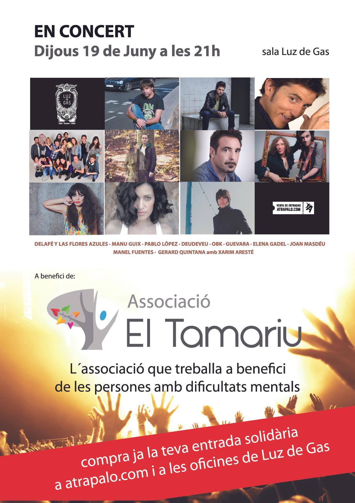 Associació El Tamariu - Concierto benéfico