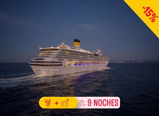 Verano 2027 por Brasil y Uruguay a bordo del Costa Serena